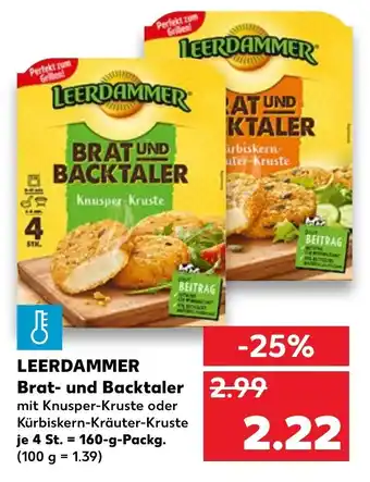 Kaufland Leerdammer Brat- und Backtaler Angebot