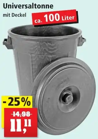 Thomas Philipps Universaltonne mit Deckel ca. 100 Liter Angebot