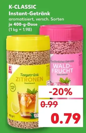 Kaufland K-classic Instant-Getrank Angebot