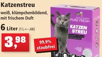 Thomas Philipps Pure Fresh Katzenstreu 6 Liter Angebot