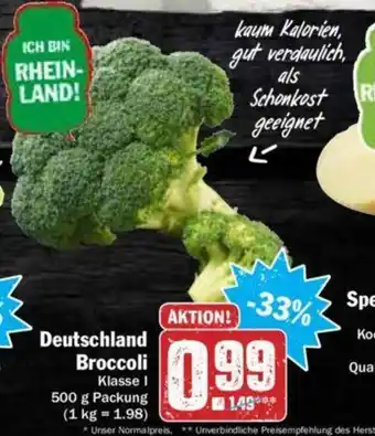 Hit Deutschland Broccoli 500g Angebot