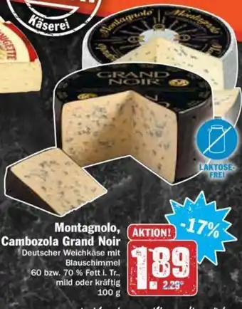 Hit Montagnolo Cambozola grand noir 100g Angebot