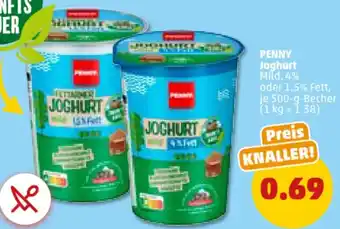 PENNY PENNY Joghurt 500 g Becher Angebot