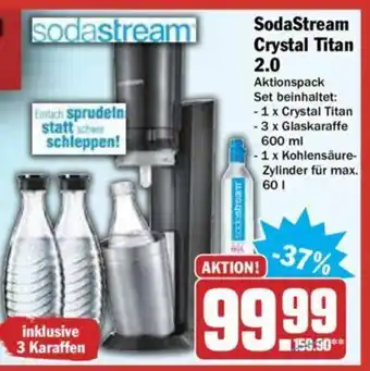 Hit Sodastream crystal titan 2.0 Angebot