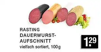 Edeka Zurheide Rasting Dauerwurst Aufschnitt Angebot