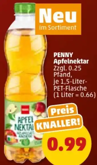 PENNY PENNY Apfelnektar 1,5-Liter-PET-Flasche Angebot