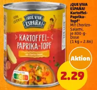 PENNY ¡QUE VIVA ESPAÑA! Kartoffel-Paprika-Topf Angebot