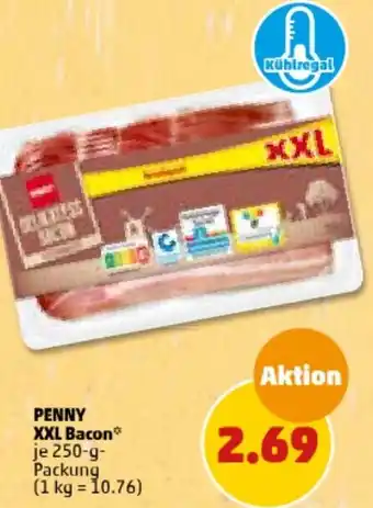 PENNY PENNY XXL Bacon 250-g-Packung Angebot