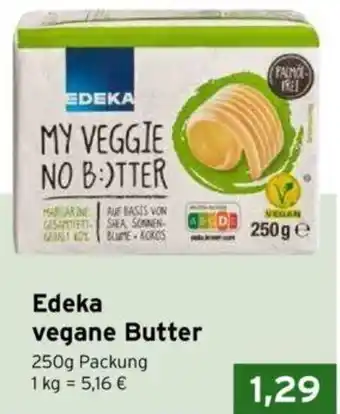 CAP Markt Edeka vegane Butter 250g Packung Angebot