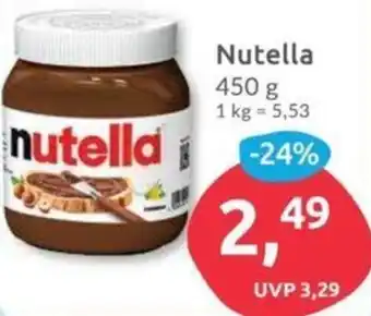 Budni Nutella 450 g Angebot