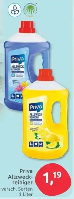 Budni Priva Allzweckreiniger 1 Liter Angebot