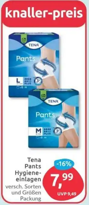 Budni Tena Pants Hygieneeinlagen Angebot