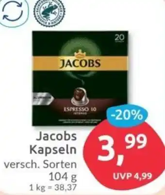 Budni Jacobs Kapseln 104 g Angebot