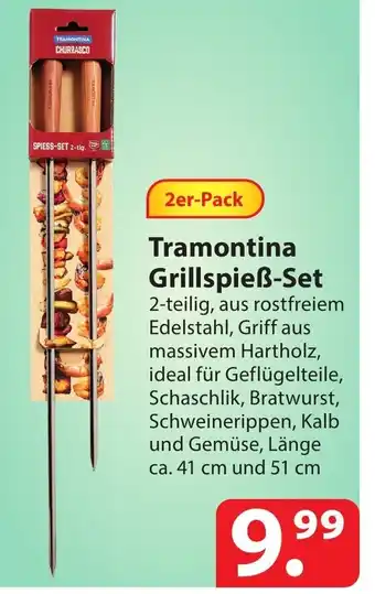 Famila Nord Ost Tramontina Grillspieß-Set 2-teilig 2er-Pack Angebot