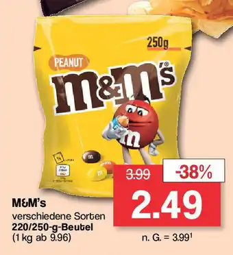 Famila Nord West M&M's 220/250-g-Beutel Angebot