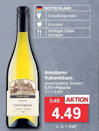 Famila Nord West Amolterer Vulkanfelsen 0,75 l Flasche Angebot