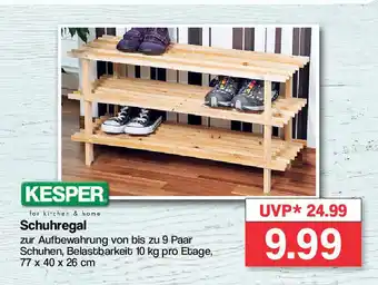 Famila Nord West KESPER Schuhregal Angebot