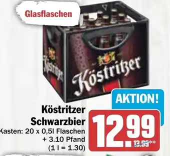 AEZ Köstritzer Schwarzbier 20 x 0,5 l Flaschen Angebot