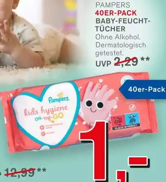 KODi PAMPERS 40ER-PACK BABY-FEUCHTTÜCHER Angebot