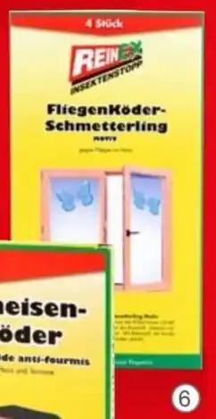 KODi REINEX 4ER-PACK FLIEGENKÖDER SCHMETTERLING Angebot