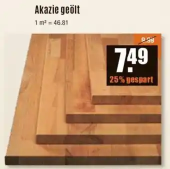 V Baumarkt Akazie geölt Angebot