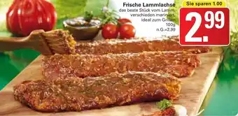 WEZ Frische Lammlachse 100 g Angebot