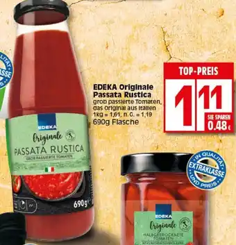 Elli Markt EDEKA Originale Passata Rustica 690g Flasche Angebot