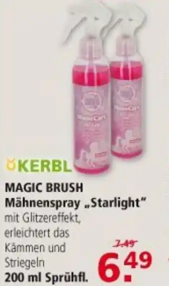 Multi Markt Kerbl Magic Brush Mähnenspray ,,Starlight" 200ml Angebot