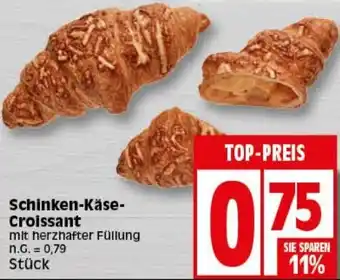 Elli Markt Schinken-Käse-Croissant Angebot