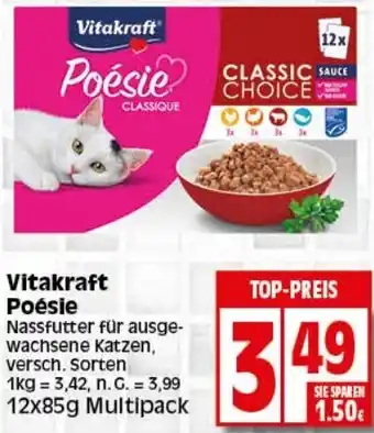 Elli Markt Vitakraft Poésie 12x85 g Multipack Angebot