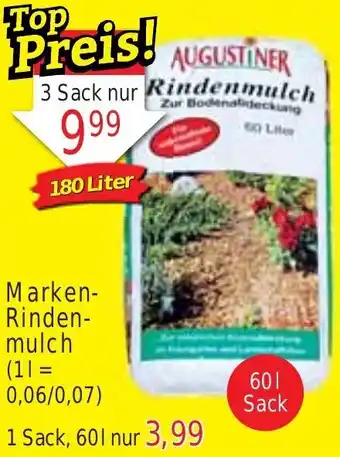 Wiglo Wunderland Marken-Rindenmulch 60 L Sack Angebot