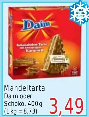 Wiglo Wunderland Mandeltarta Daim oder Schoko, 400g Angebot