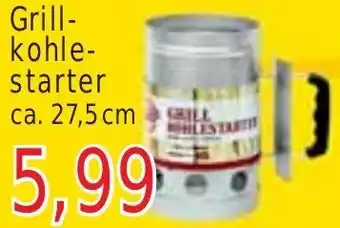 Wiglo Wunderland Grillkohlestarter ca. 27,5 cm Angebot