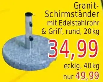 Wiglo Wunderland Granit Schirmständer Angebot