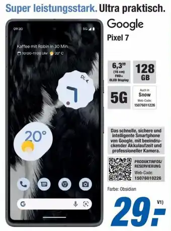 Expert Bening Google Pixel 7 Angebot