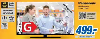 Expert Bening Panasonic UHD-Fernseher TX-43LXX889 Angebot