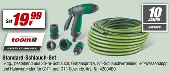 toom Baumarkt Standard-Schlauch-Set Angebot