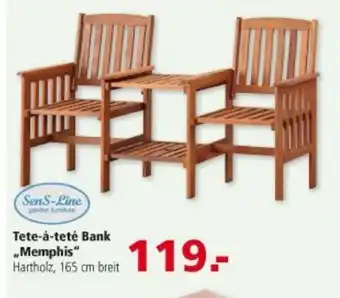 Multi Markt SenS-Line Tete-á-teté Bank ,,Memphis" Angebot