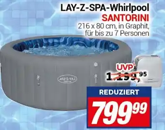 CENTERSHOP LAY-Z-SPA-Whirlpool SANTORINI Angebot