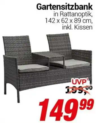 CENTERSHOP Gartensitzbank Angebot