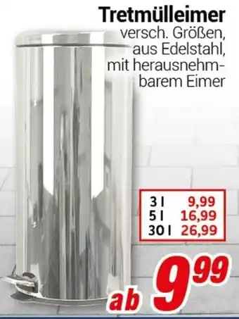 CENTERSHOP Tretmülleimer Angebot