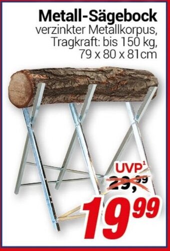CENTERSHOP Metall-Sägebock Angebot