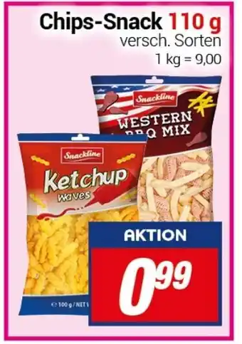 CENTERSHOP Chips-Snack 110 g Angebot