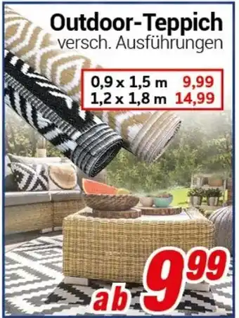 CENTERSHOP Outdoor-Teppich Angebot