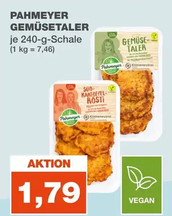 mein real Pahmeyer GEMÜSETALER je 240-g Angebot