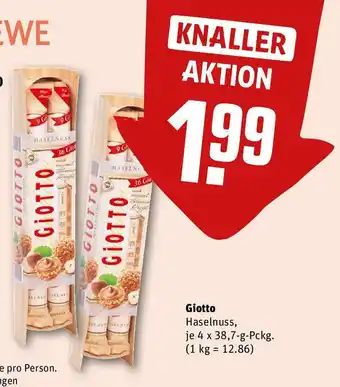 REWE GIOTTO 4 x 38,7 g Pckg. Angebot