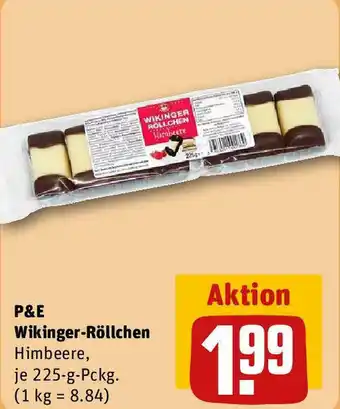 REWE P&E Wikinger-Röllchen 225 g Pckg. Angebot