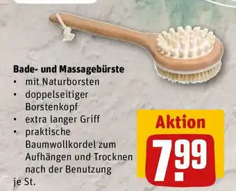 REWE Bade- und Massagebürste Angebot