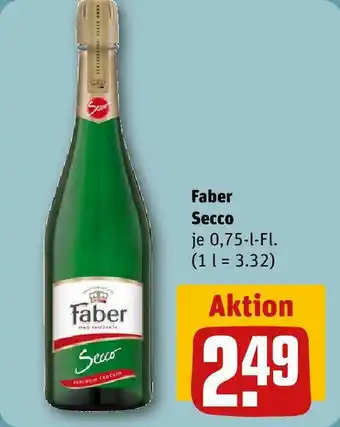 REWE Faber Secco 0,75-l-Fl. Angebot