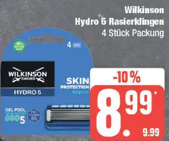 Edeka Wilkinson Hydro 5 Rasierklingen Angebot